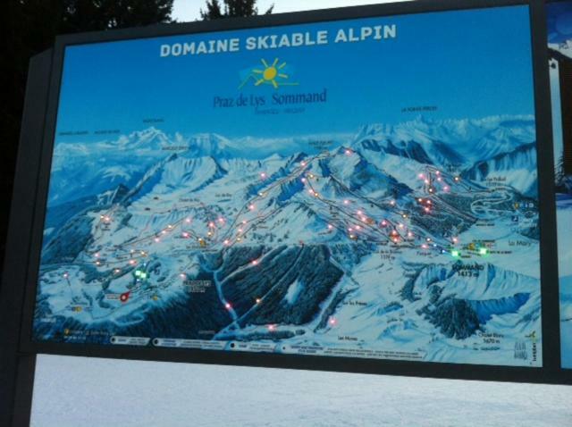 شقة Terrasses Du Mont Blanc لو براز دي ليس المظهر الخارجي الصورة